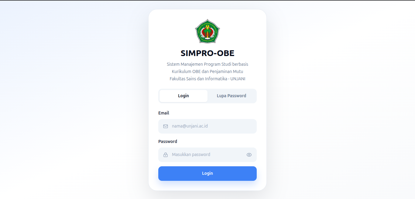 SIMPRO-OBE screenshot 1